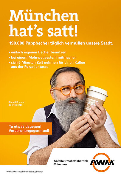 München hat's satt mit dem coffee to go-Wahnsinn